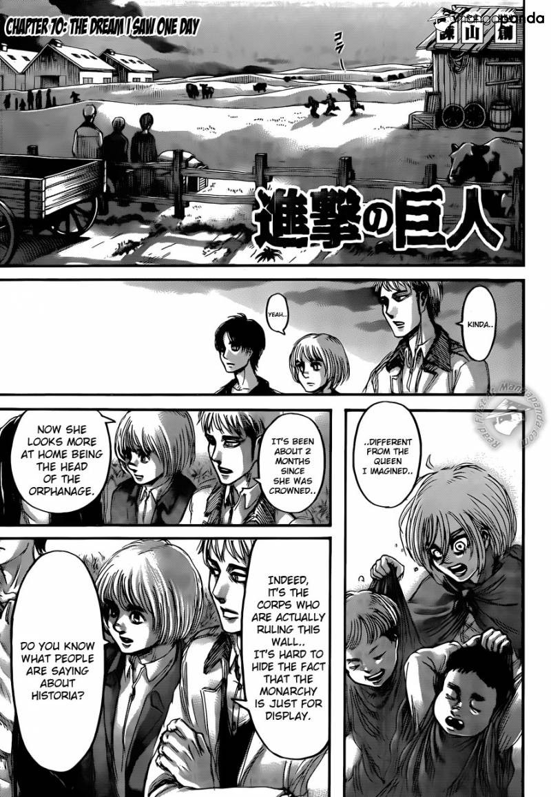 Shingeki no Kyojin Chapter 70 2